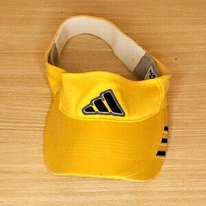 Adidas Women's Yellow Navy Visor